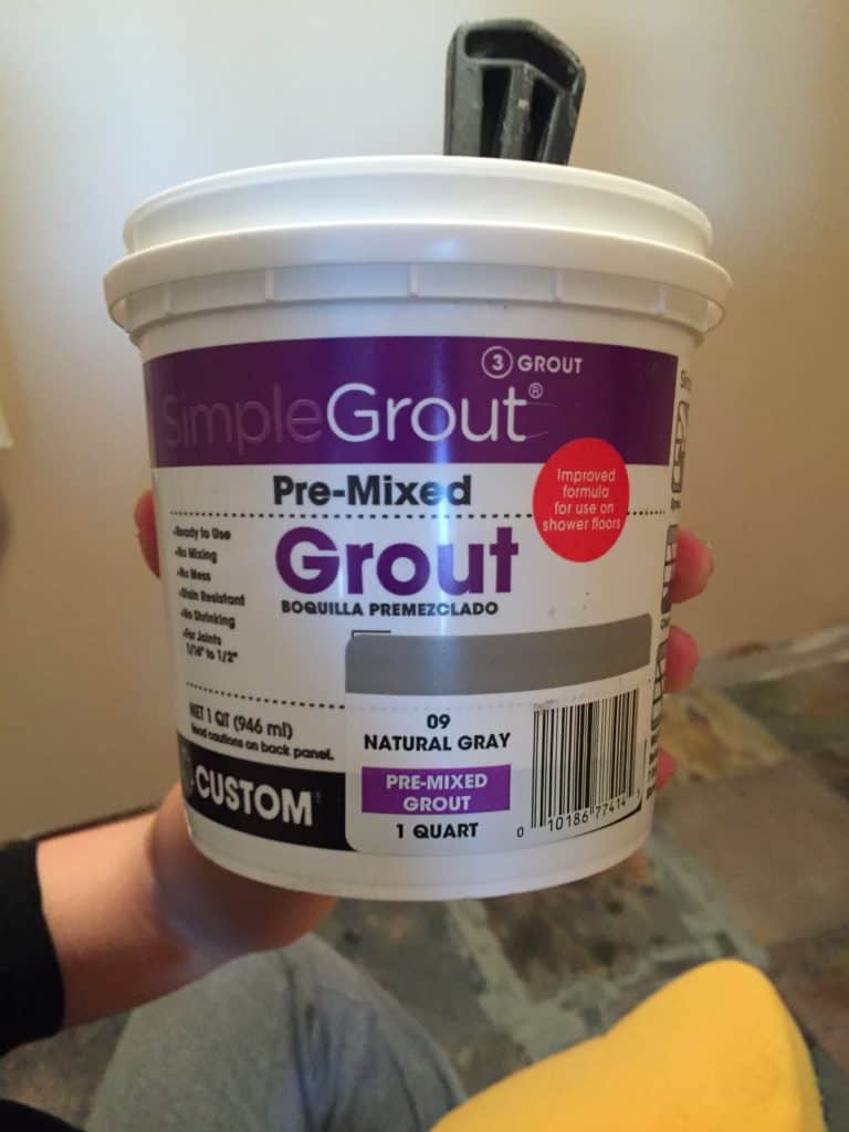 Here is the grout I used to install a tile floor.