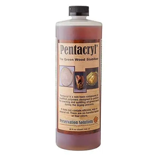 Pentacryl for keeping Wood from Cracking