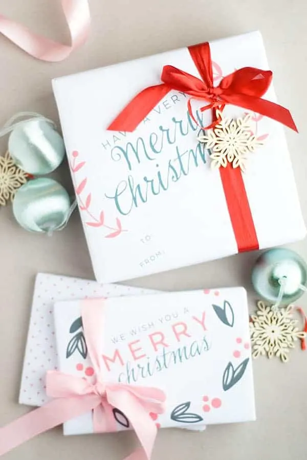 DIY Gift Wrap Ideas here is printable christmas wrapping paper