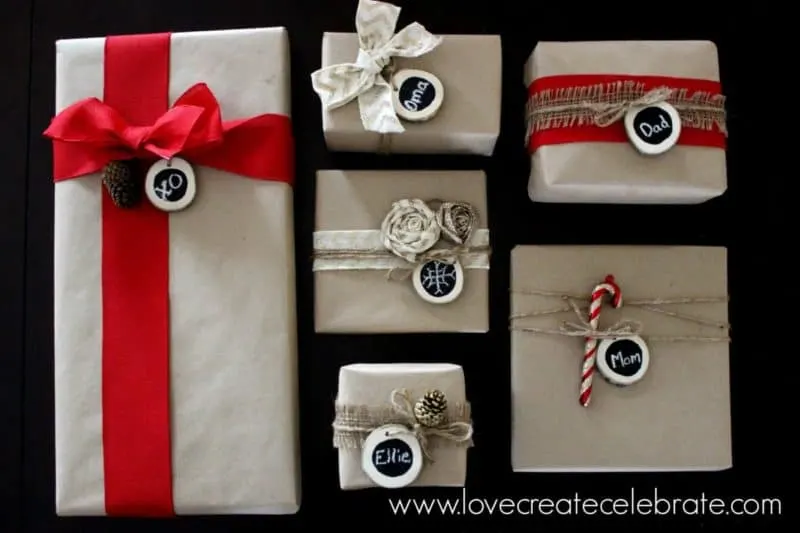 diy gift wrap ideas using burlap