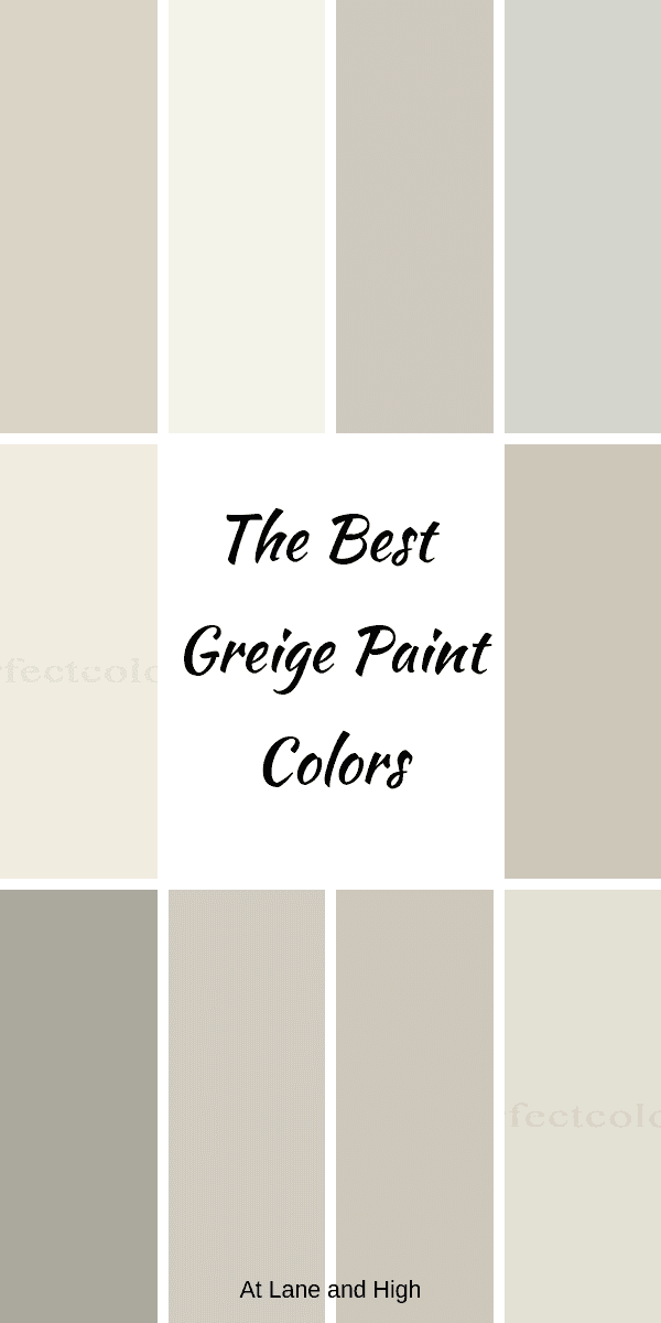 The Best 13 Greige Paint Colors For Your Home - Benjamin Moore Light Greige Paint Colors