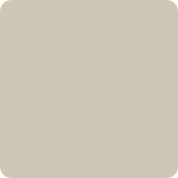 Revere Pewter Greige Paint Color swatch.