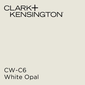 A swatch of Clark & Kensington's White Opal.