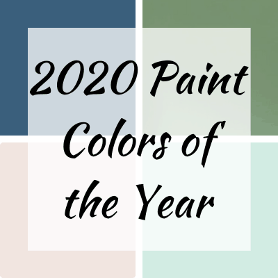 2020 Paint Colors of the Year