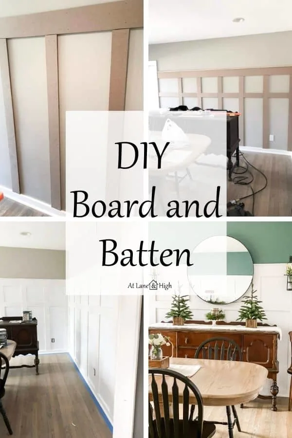 DIY board and batten pin for Pinterest.
