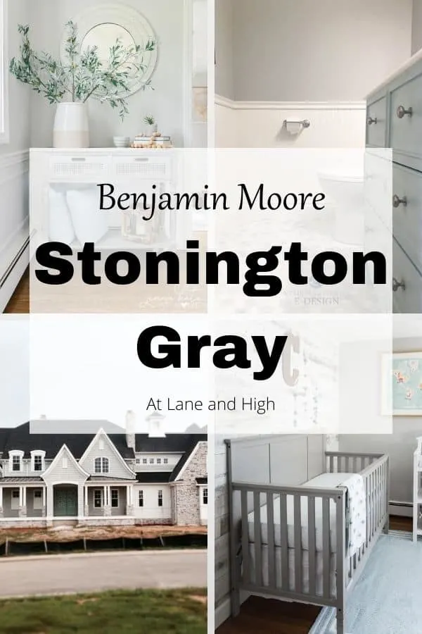 Benjamin Moore Stonington Gray Pin for Pinterest.