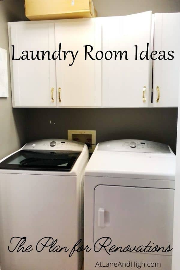 Laundry Room ideas pin for pinterest.