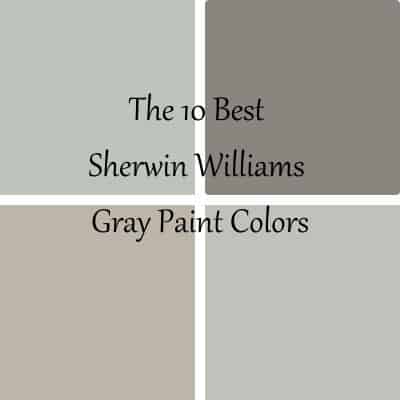 The 10 Best Sherwin Williams Gray Paint Colors - What Is The Most Popular Sherwin Williams Paint Color