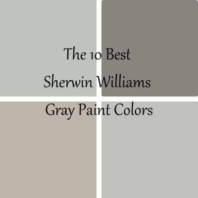 The 10 Best Sherwin Williams Gray Paint Colors