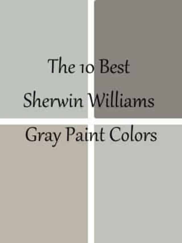 Sherwin Williams Gray Paint Colors