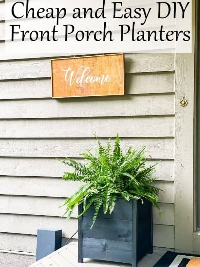 How to make planters story
