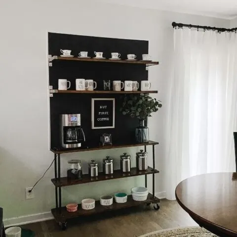 How to DIY Industrial Pipe Shelves