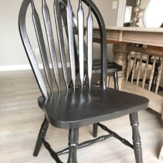 How to Paint Wood Chairs