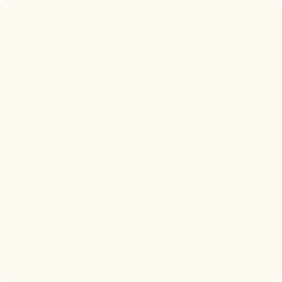 A swatch of Benjamin Moore Simply White.