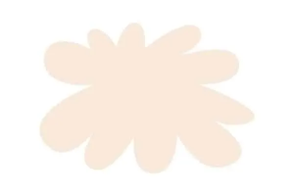 A swatch of Benjamin Moore Warm Blush.