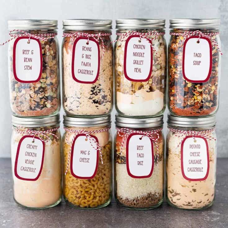 Image for Eight Great Meal in a Jar Recipes