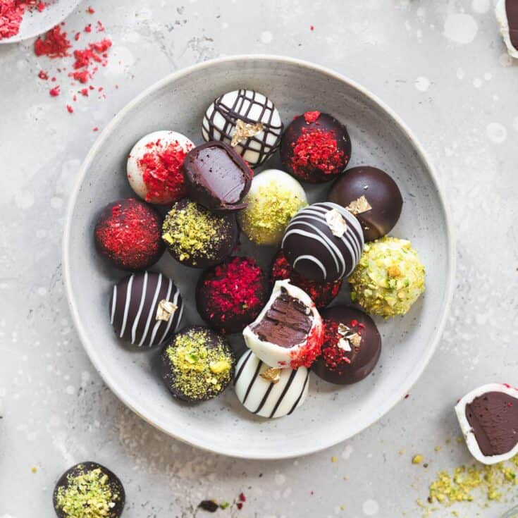 Image for Chocolate Amaretto Truffles (Vegan)