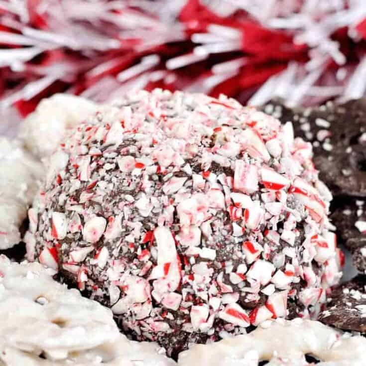 Image for Peppermint Mocha Cheesecake Cheese Ball