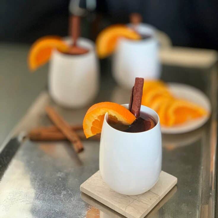 Image for Lazy Slow Cooker Mulled Wine Recipe