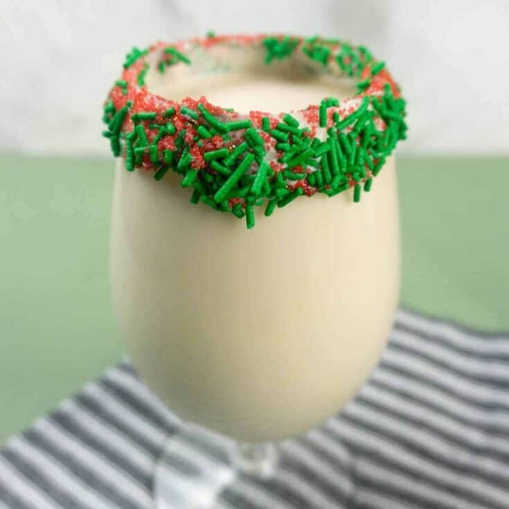 Image for Sugar Cookies for Santa Cocktail (Boozy Christmas Eve Drink)