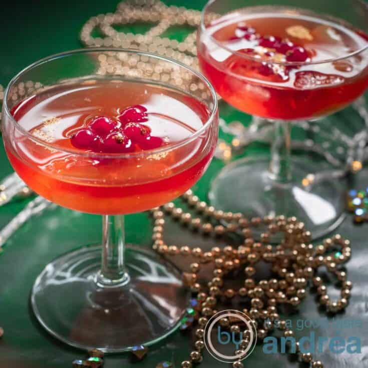 Image for Red currant cosmopolitan cocktail recipe