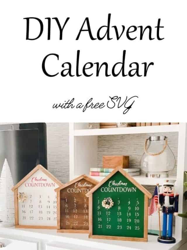DIY Advent Calendar Story