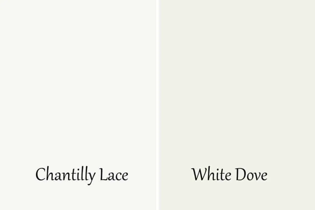 Benjamin Moore Chantilly Lace | At Lane and High