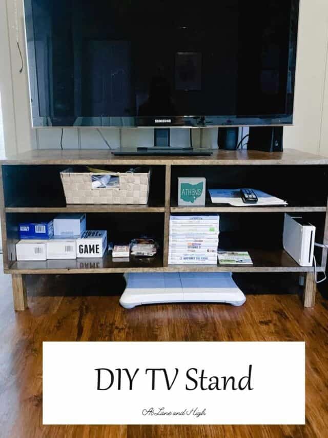 How to Build a TV Stand