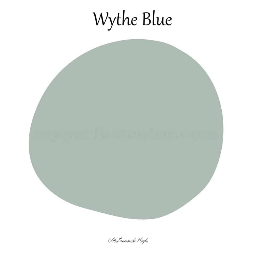 This is a paint swatch of Wythe Blue.