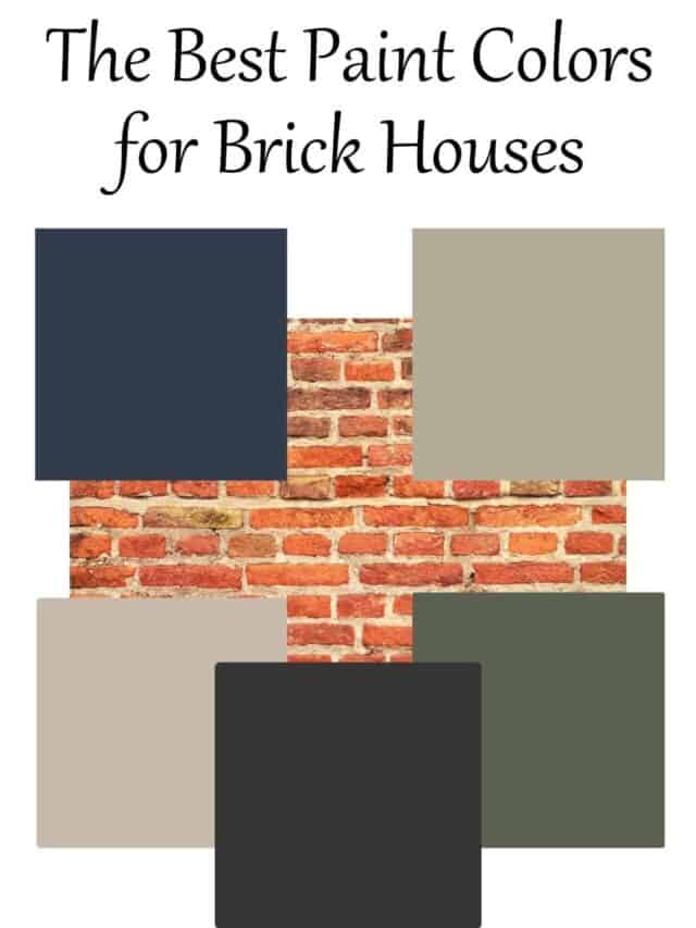 The Best Paint Colors for Brick Houses