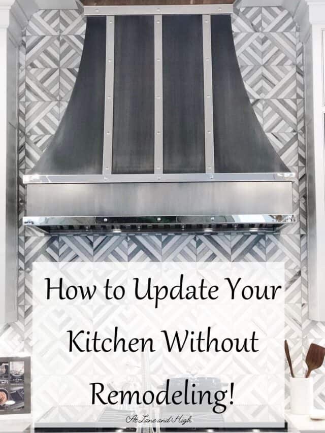 How to Update Your Kitchen Without Remodeling