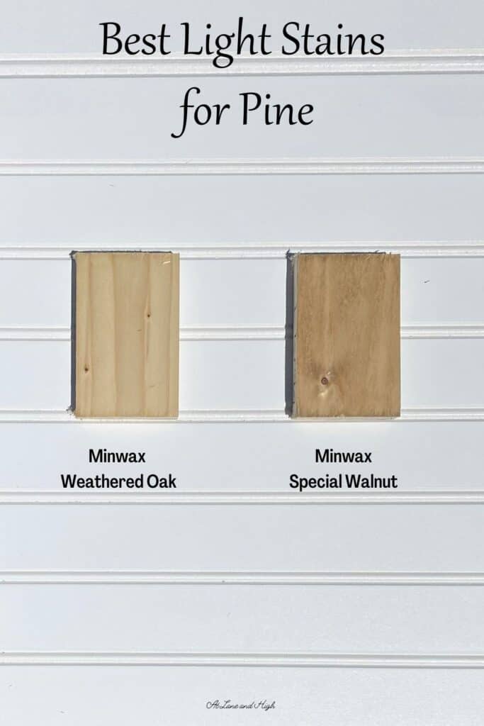 How 10 Different Stains Look on Different Pieces of Wood - Within