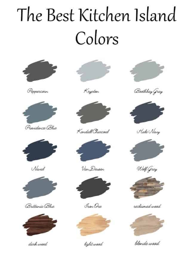 The Best Kitchen Island Colors