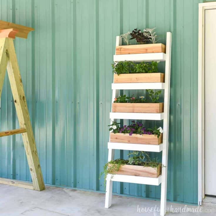 Image for Beautiful Ladder Planter Vertical Garden