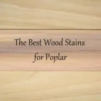 Poplar wood with text overlay