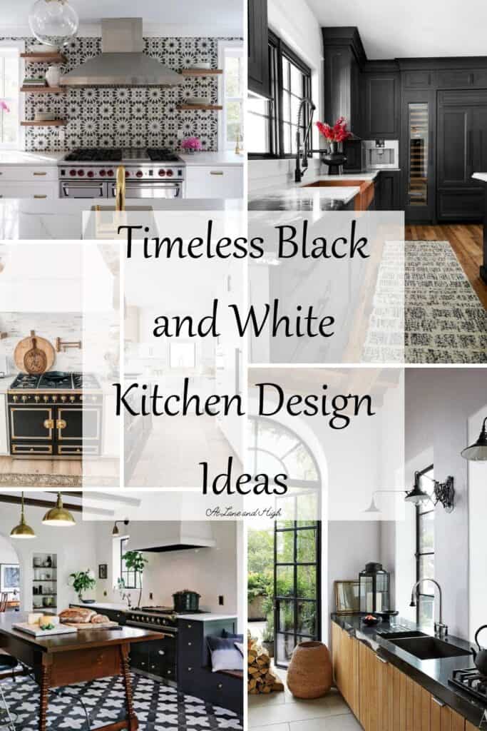 A grid of many kitchens with text overlay.