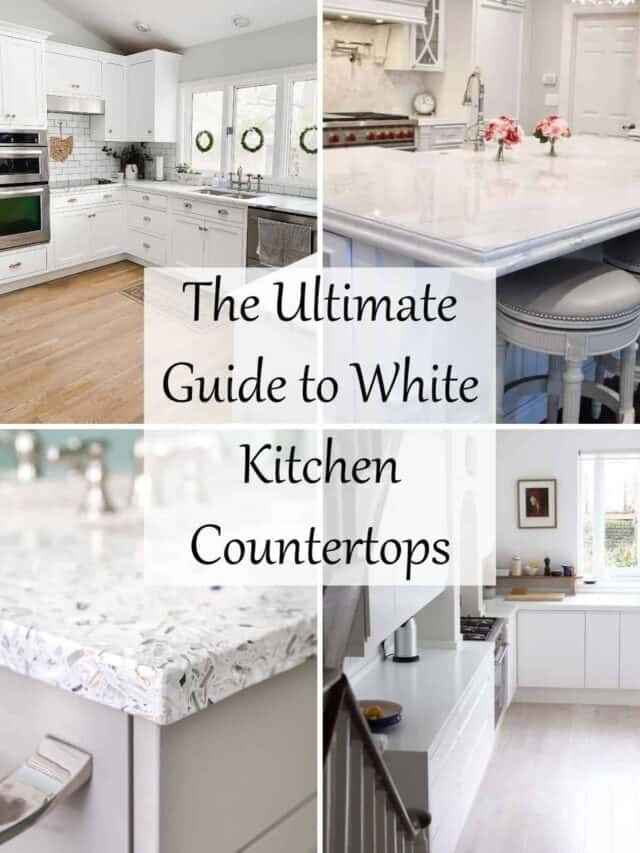 The Ultimate Guide to White Kitchen Countertops