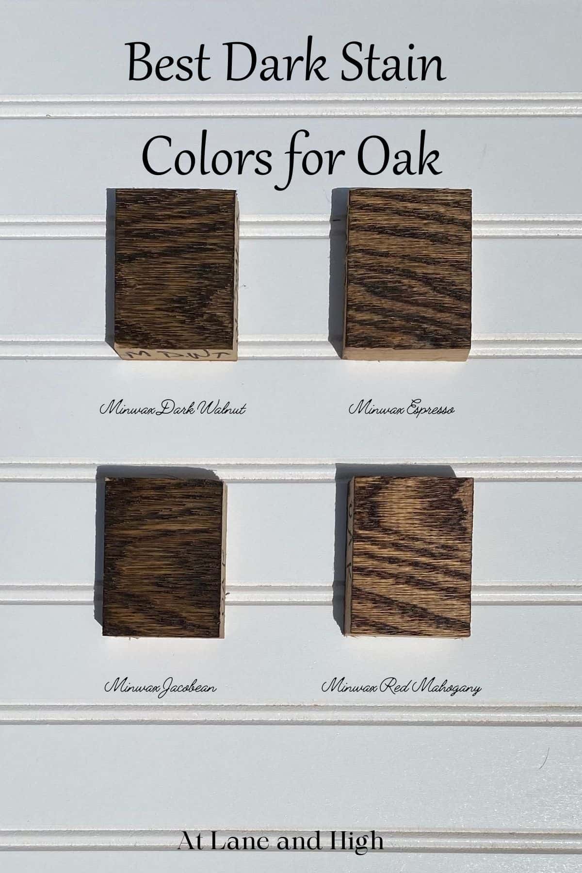Best Wood Stains for Oak At Lane and High