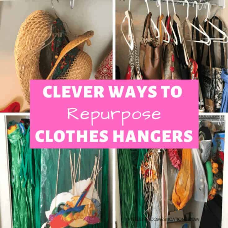 Image for Clever Ways To Repurpose Clothes Hangers For Storage
