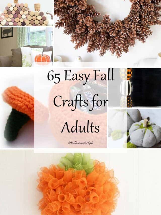 65 Easy Fall Crafts for Adults