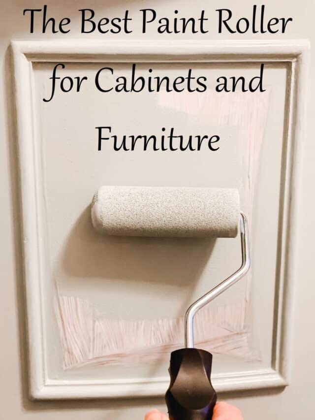 Best Paint Roller for Furniture and Cabinets