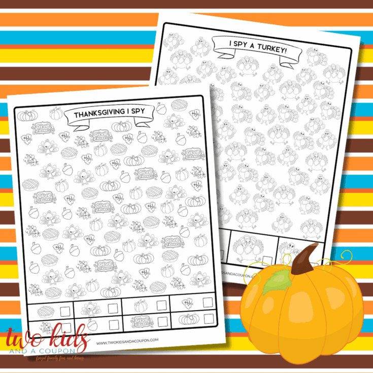 Image for Free Thanksgiving I Spy Printable Game for Kids