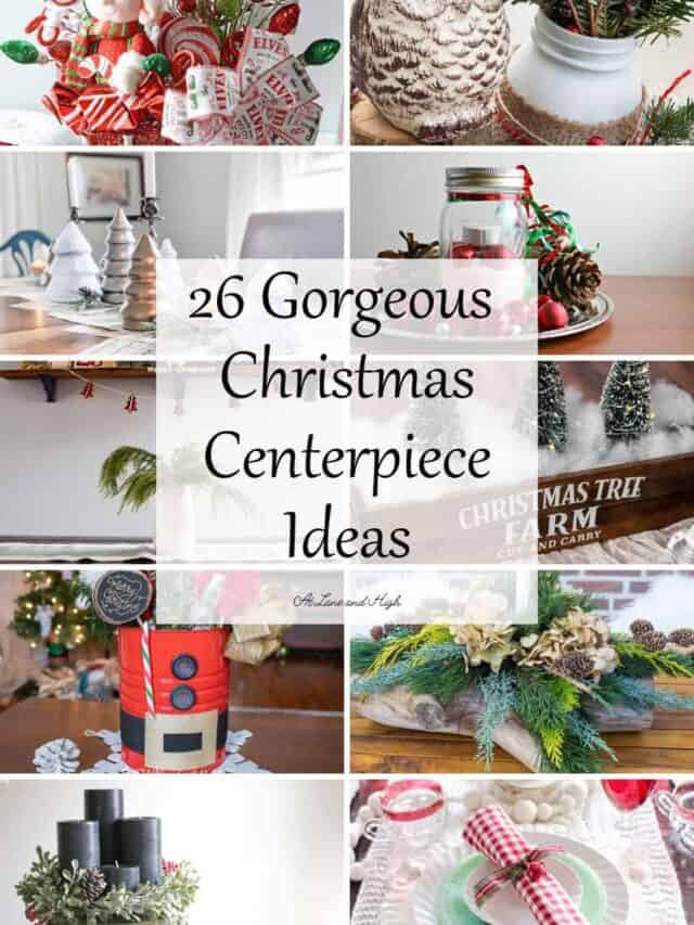 26 DIY Christmas Centerpiece Ideas