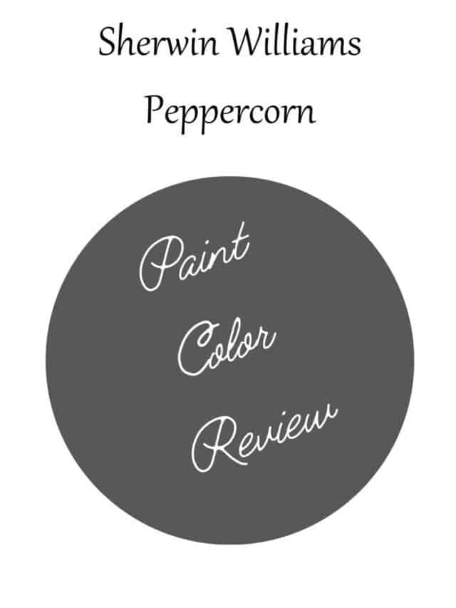 Peppercorn by Sherwin Williams