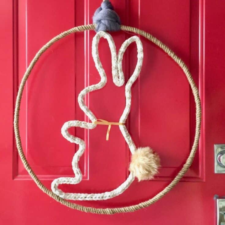 Image for Spring Easter Bunny Wreath: Working with iCord