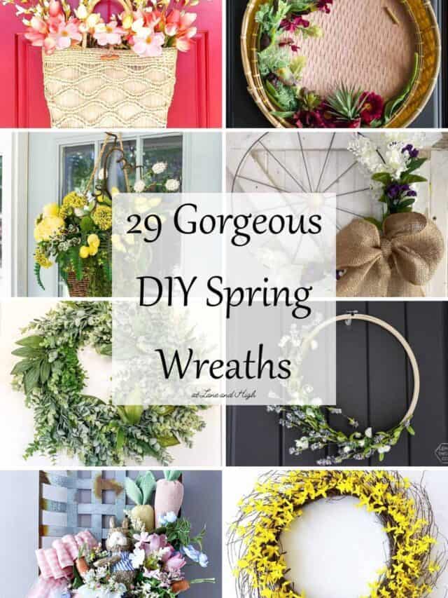 Do It Yourself Spring Wreaths