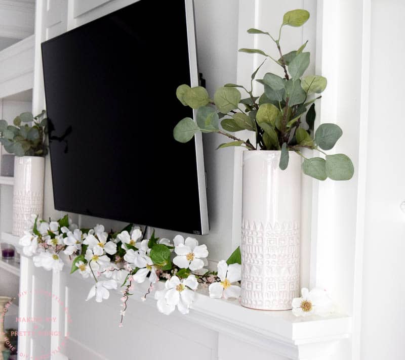 Remodelaholic | Real Life Rooms: Decorating Ideas for a TV above a Fireplace