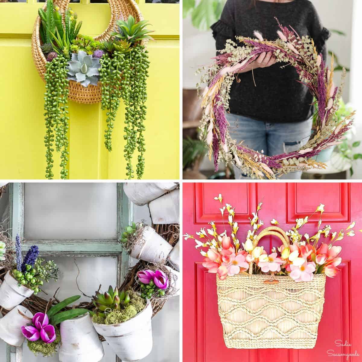 29 DIY Spring Wreaths For Your Front Door