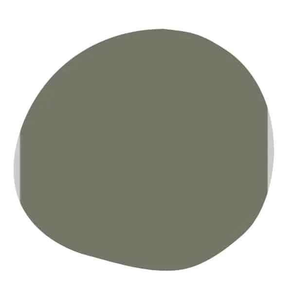 This is a swatch of Behr Cinifer Green.
