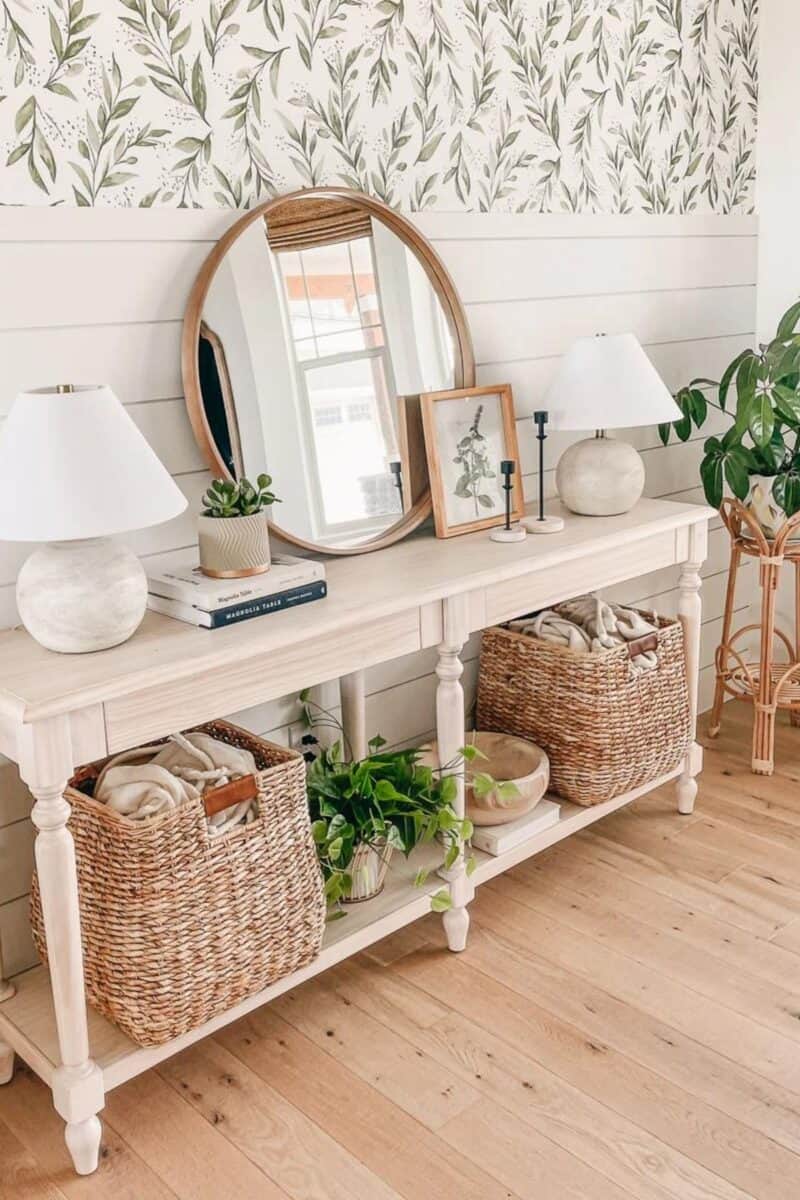 Console Table Decor Ideas: 8 Decorating Ideas! - At Lane and High